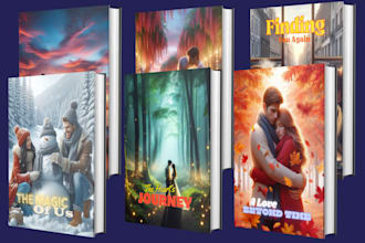 romance book cover design adult book cover amazon KDP audiobook cover paperback
