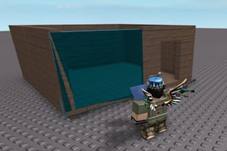 be your roblox developer, script any system, lobby game, low poly map, ugc model