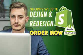 design shopify store, shopify dropshipping store, shopify website
