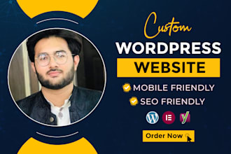 create custom wordpress websites or redesign existing ones