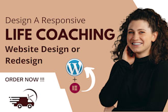 life coaching website redesign life coaching website consultating website