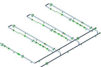do flexibility or stress analysis of piping, pipeline using caesar