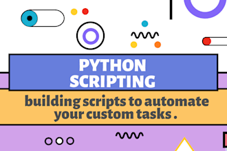 develop custom python scripts for your projects