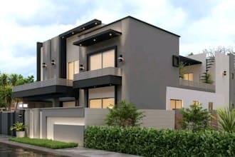 do 3d home exterior remodel decks exterior rendering and house backyard remodel