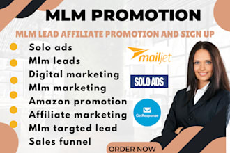do mlm promotion, affiliate link promotion, solo ads, mlm lead, mlm sales funnel