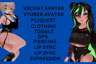 do custom 3d vrchat furry fursona avatar character model