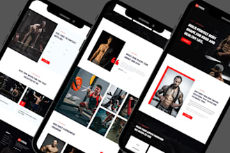 design wordpress website with elementor, divi, or wp bakery page builder, wp