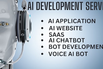 do ai voice phone call system, ai saas web app, ai chatbot, software developer