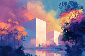 make a background, environment, visual novel and game art