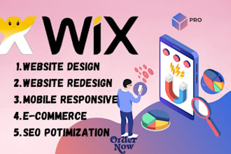 wix website redesign, wix website design and redesign, wix website, wix redesign