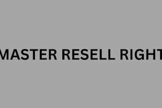 promote master resell right course with email marketing