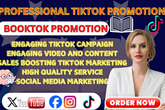 create tiktok promotional videos and ads boost book sales kdp booktok promotion