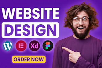 design professional figma website, figma design website