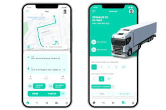 develop logistics courier parcel delivery app, ai   route planning, google map