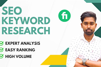 do seo keyword research and competitor analysis