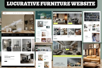 design furniture website furniture dropshipping store interior website