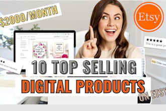 setup etsy digital product design, etsy digital planner, hyperlinked planner