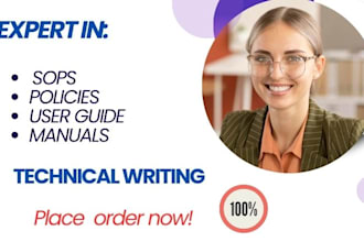 do sops writing, manual policy standard operating procedures for you