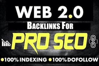 build  web 2 0 seo backlinks mannualy