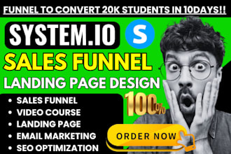 systeme io sales funnel, systeme io affiliate marketing, systeme io landing page