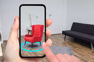 build augmented reality, furniture ar, real estate ar, indoor navigation ar app