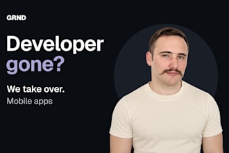 take over and fix your existing mobile app after your developer left