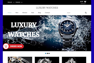 build enchanting wrist watch website smart watch store wix jewelry website