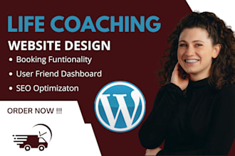 build life coaching website business coaching website consultation website