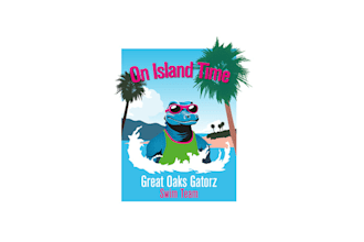 make particular on island and beach or drink logo