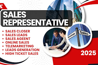 be your high ticket sales closer salesperson sales rep lead generation expert vs