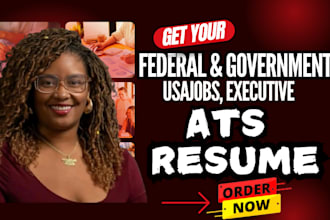 craft a strong federal, executive and veteran resume