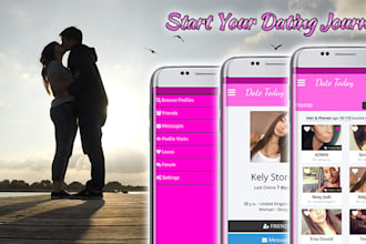 dating web mobile app developer, android ios, ecommerce app,react native flutter