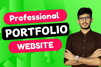 develop portfolio website static homepage personal website with bootstrap