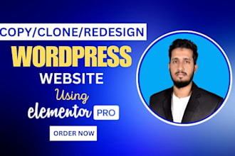 design, copy, clone, redesign, revamp wordpress website or woocommerce website