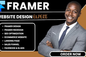 design framer website, figma to framer conversion, framer landing page framer