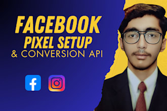 fix or set up your facebook pixel with event tracking, conversion api