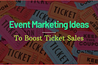 promote and market eventbrite, conference, webinar, events to increase attendees