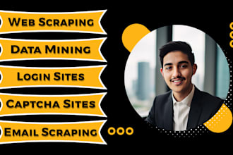 professional web scraper, python web scraping, data mining and data extraction