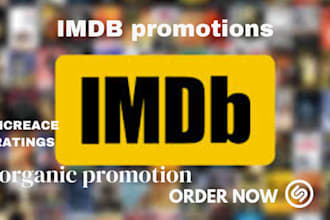 promote your imdb profile and increase starmeter ranking