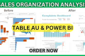 create custom excel dashboard and google spreadsheet using tableau or power bi