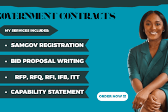 do samgov registration, get naics, cage code, tender, capability statement
