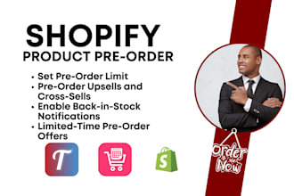 design a shopify store preorder appikon preorder globo