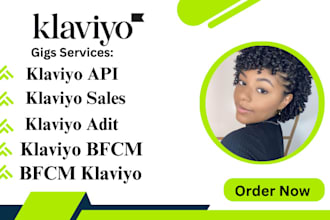 set up klaviyo API, audit your account, and optimize for bfcm sales