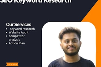 keyword research website audit competitor analysis action plan technical SEO