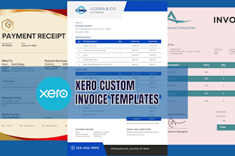 design xero invoice template custom xero invoice template for your business xero