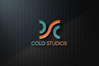 do a professional modern studio business logo design