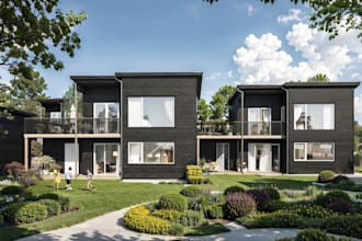 render the exterior of your house