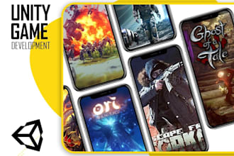 be developer for 2d 3d fps unity mobile game development