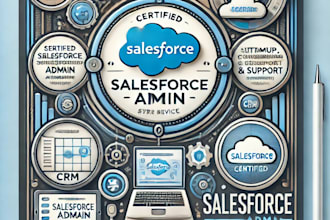 be your certified salesforce admin for setup, optimization, and support