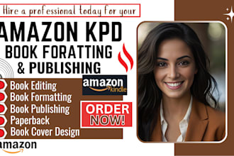 do amazon kindle book formatting and amazon kdp book publishing